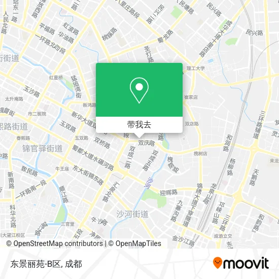 东景丽苑-B区地图