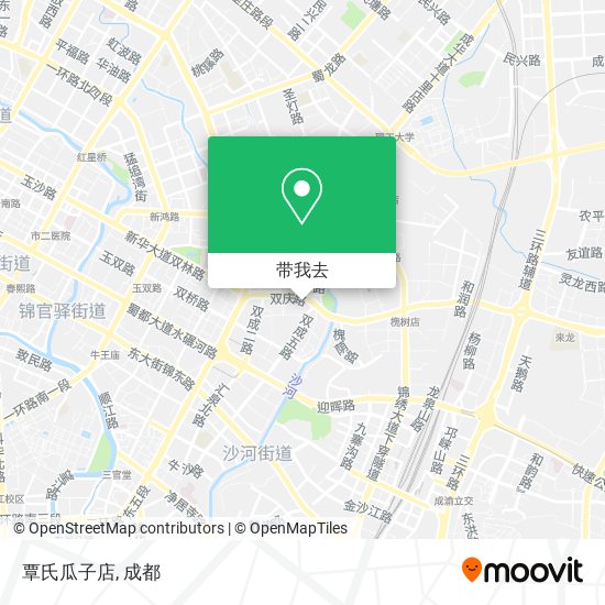 覃氏瓜子店地图