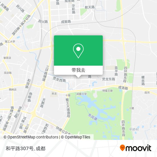 和平路307号地图