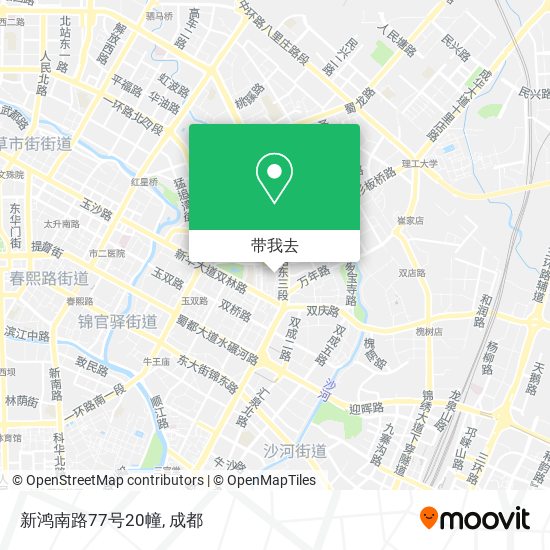新鸿南路77号20幢地图