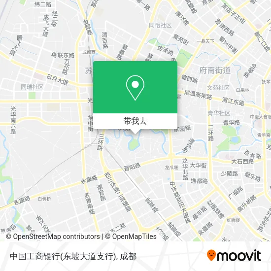 中国工商银行(东坡大道支行)地图