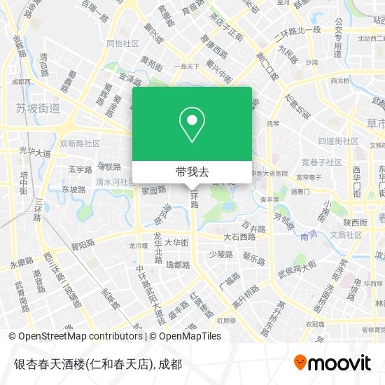 银杏春天酒楼(仁和春天店)地图