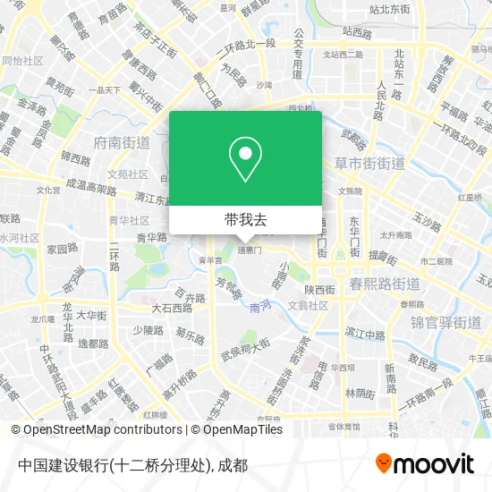 中国建设银行(十二桥分理处)地图