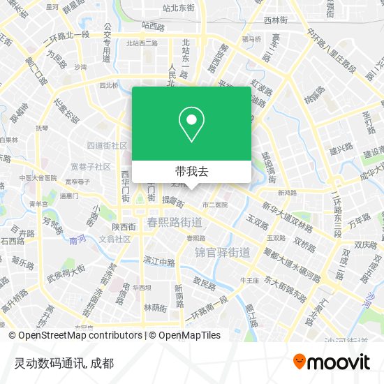 灵动数码通讯地图