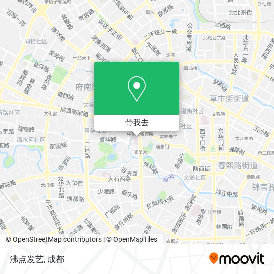 沸点发艺地图