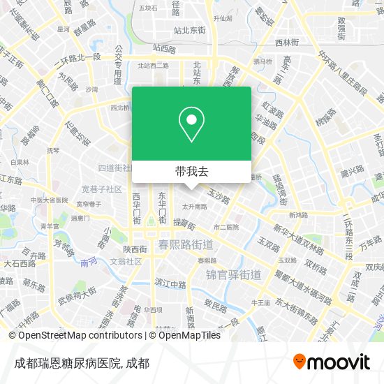 成都瑞恩糖尿病医院地图