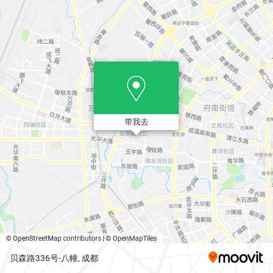 贝森路336号-八幢地图