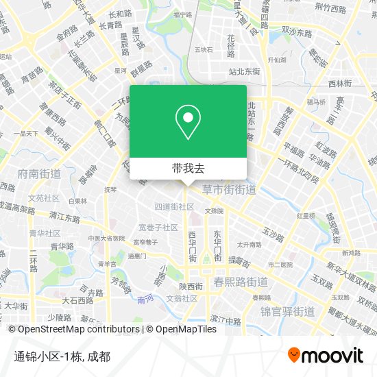通锦小区-1栋地图