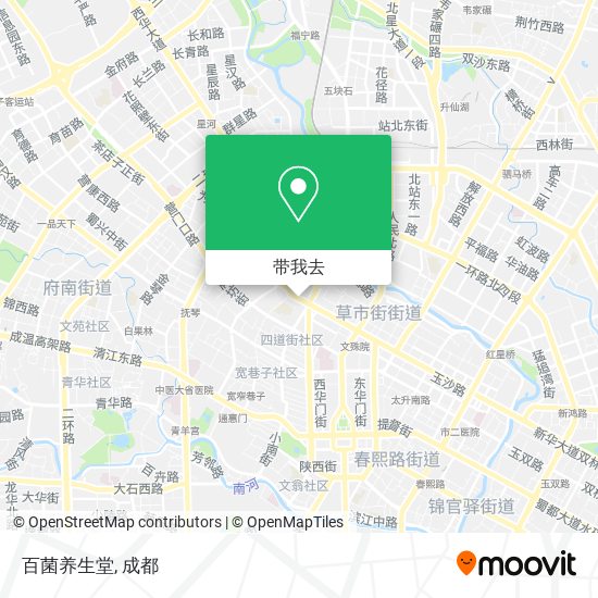 百菌养生堂地图