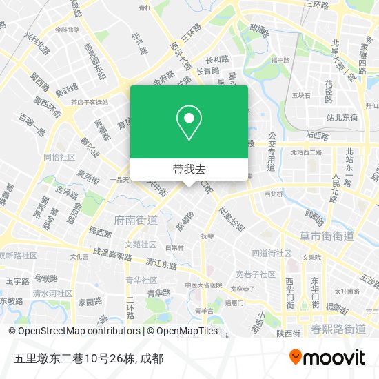 五里墩东二巷10号26栋地图