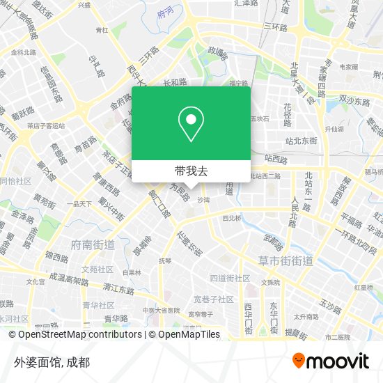 外婆面馆地图