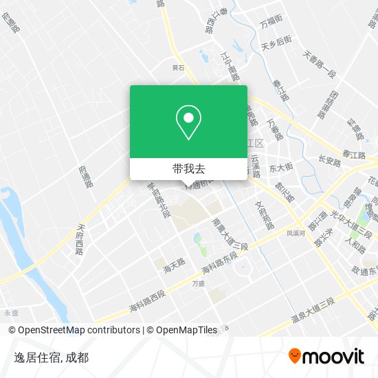 逸居住宿地图