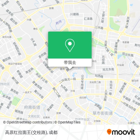 高原红拉面王(交桂路)地图