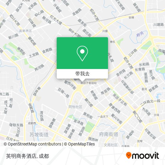 英明商务酒店地图