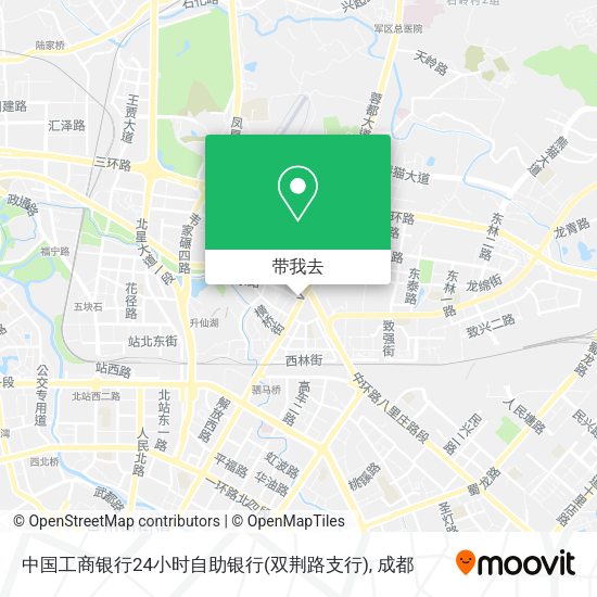 中国工商银行24小时自助银行(双荆路支行)地图