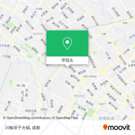 川榆坝子火锅地图