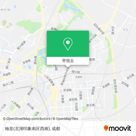 翰皇(北湖印象南区西南)地图