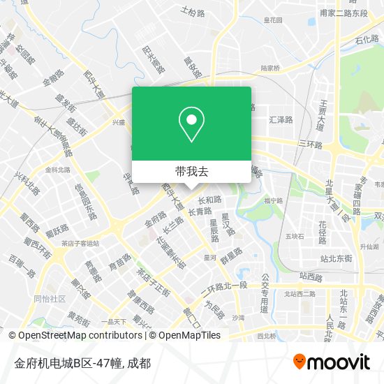 金府机电城B区-47幢地图