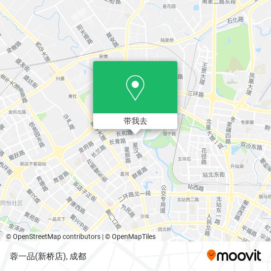 蓉一品(新桥店)地图