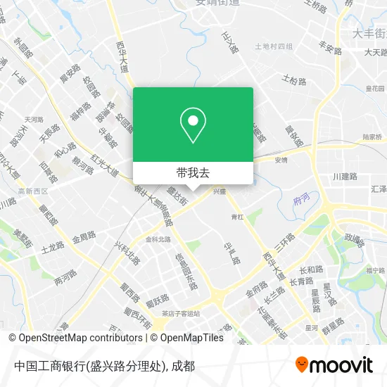 中国工商银行(盛兴路分理处)地图