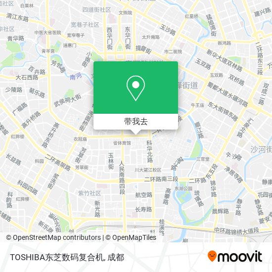 TOSHIBA东芝数码复合机地图