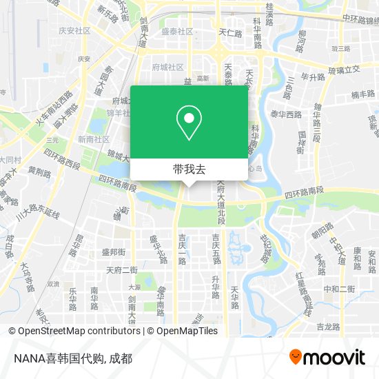 NANA喜韩国代购地图