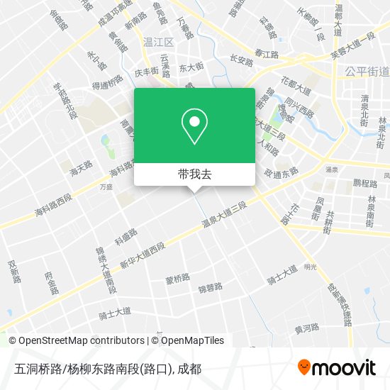五洞桥路/杨柳东路南段(路口)地图