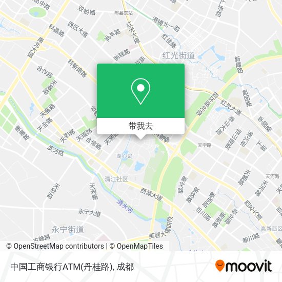 中国工商银行ATM(丹桂路)地图