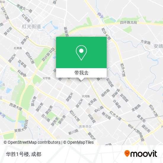 华胜1号楼地图