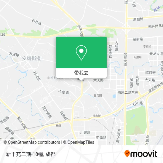 新丰苑二期-18幢地图