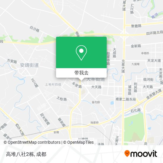 高堆八社2栋地图