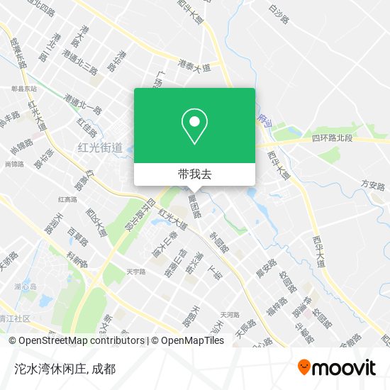 沱水湾休闲庄地图