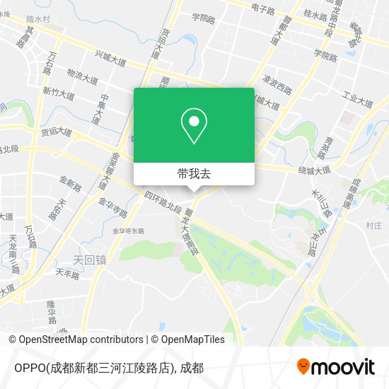 OPPO(成都新都三河江陵路店)地图
