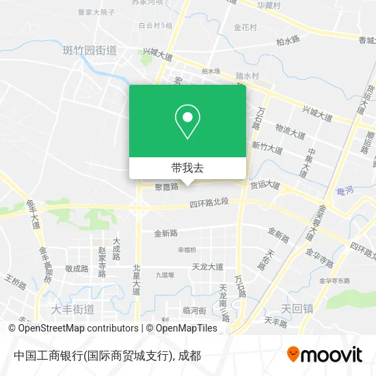 中国工商银行(国际商贸城支行)地图
