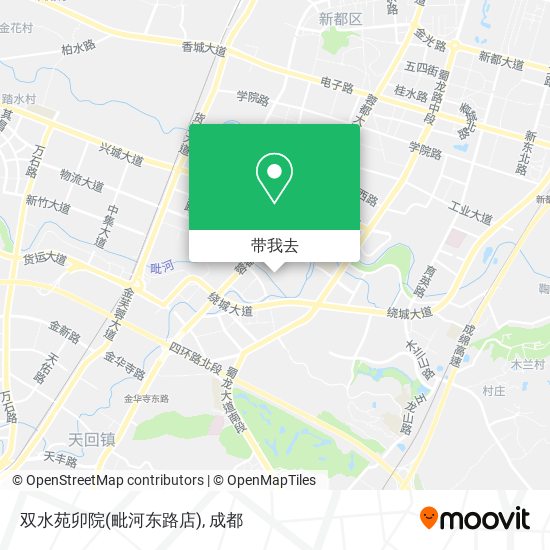 双水苑卯院(毗河东路店)地图