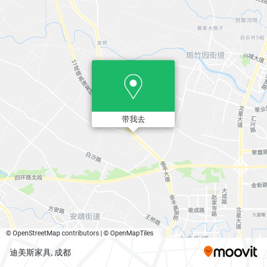 迪美斯家具地图