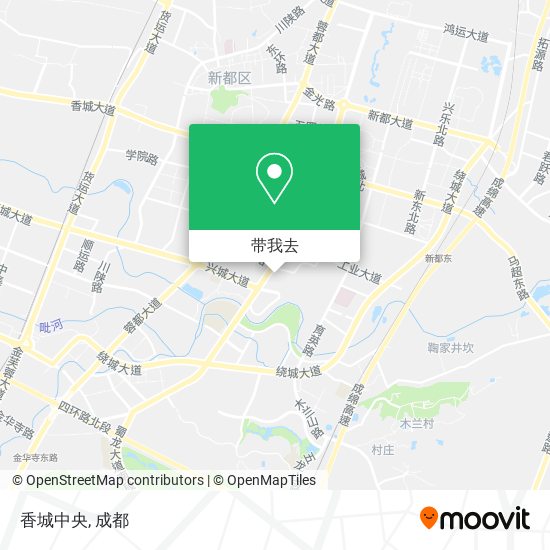 香城中央地图