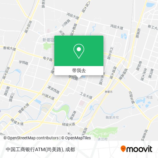 中国工商银行ATM(尚美路)地图