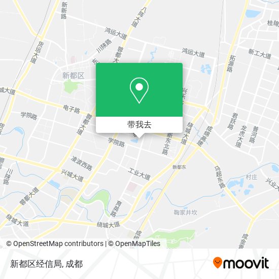 新都区经信局地图