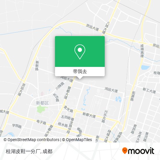 桂湖皮鞋一分厂地图