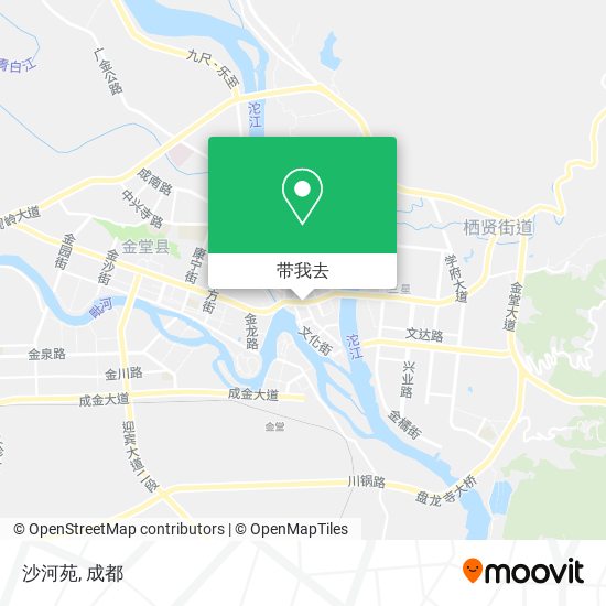沙河苑地图