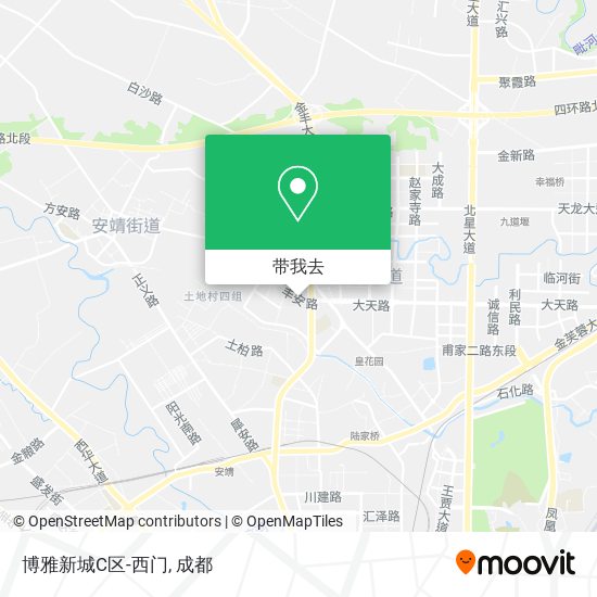 博雅新城C区-西门地图