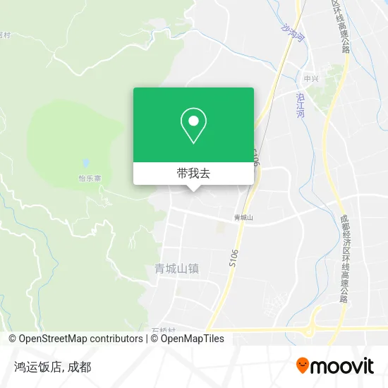 鸿运饭店地图