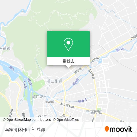 马家湾休闲山庄地图