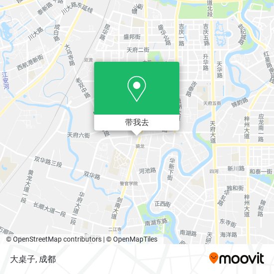 大桌子地图