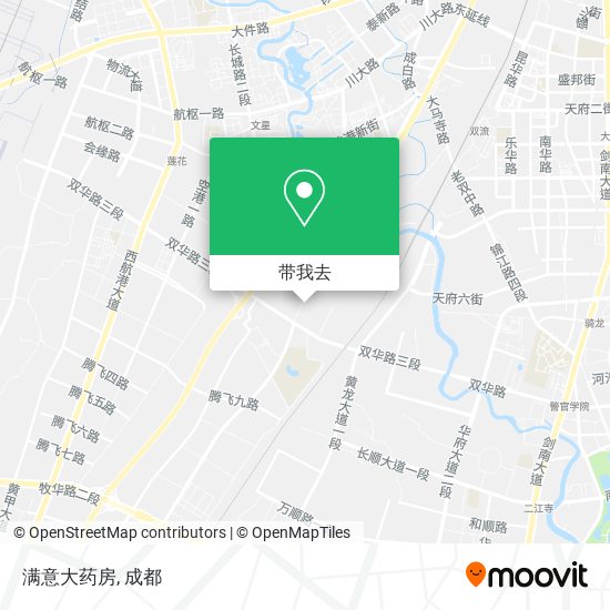 满意大药房地图