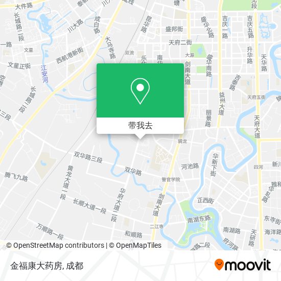金福康大药房地图