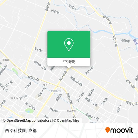 西冶科技园地图