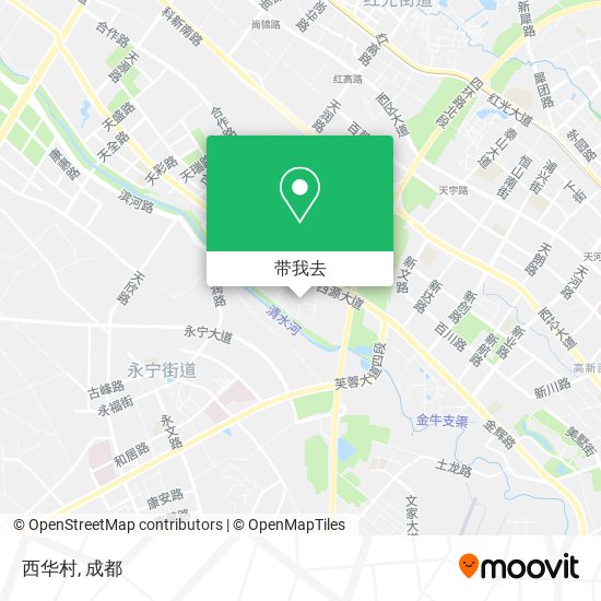 西华村地图