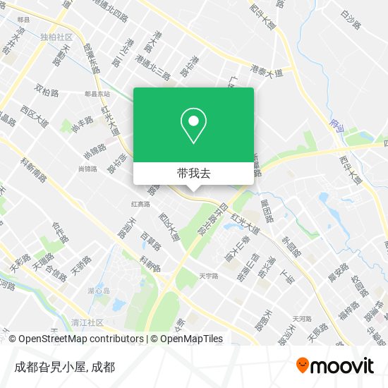 成都旮旯小屋地图